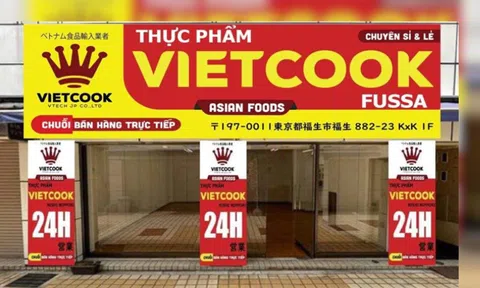 Vietcook Kawagoe Nhật Bản chính thức mở bán cửa hàng 24H đầu tiên