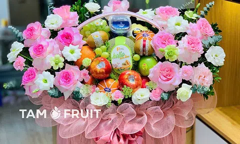 Giỏ Quà Trái Cây Tam Fruit – Khác Biệt Ngay Từ Cách Gói