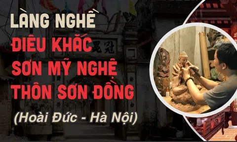 Làng nghề điêu khắc sơn mỹ nghệ thôn Sơn Đồng